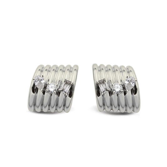 The Silver Sienna Earrings