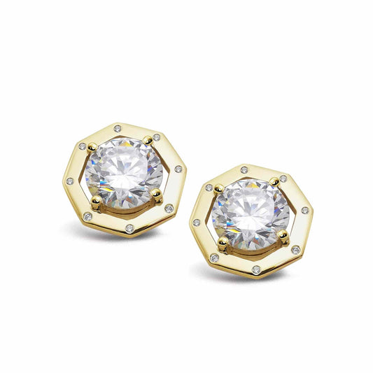 The Gold Seraphina Studs