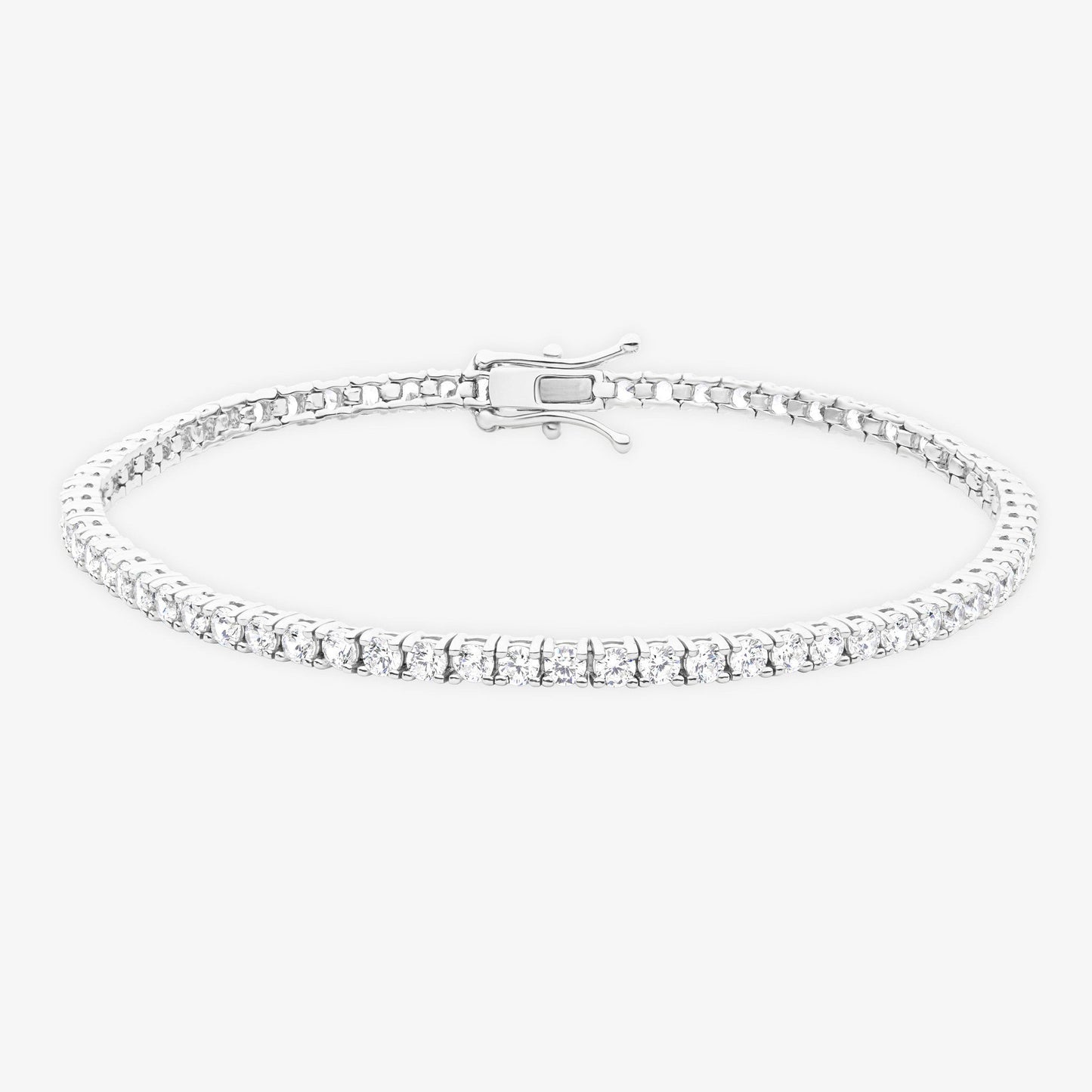 The Slim Moissanite Tennis Bracelet