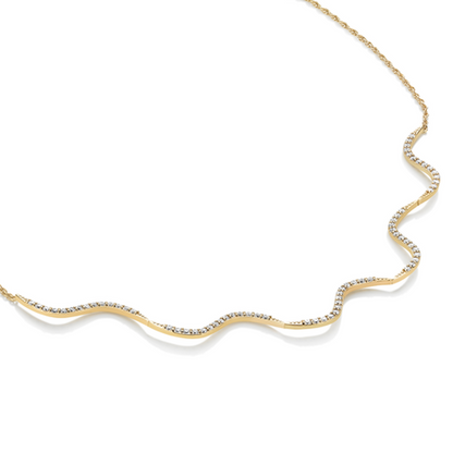 The Gold Scallop Necklace