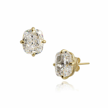 The Gold Sophia Sapphire Earrings