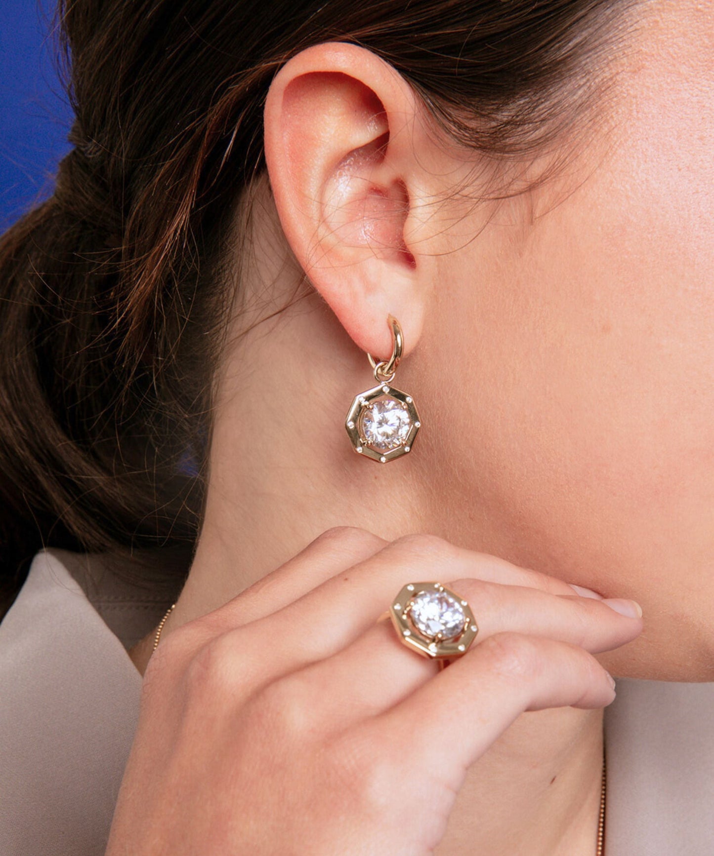 The Silver Seraphina Earrings