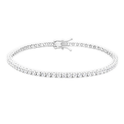 The Slim Moissanite Tennis Bracelet