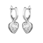 The Silver Big Love Earrings