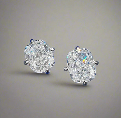 The Silver Sophia Sapphire Earrings