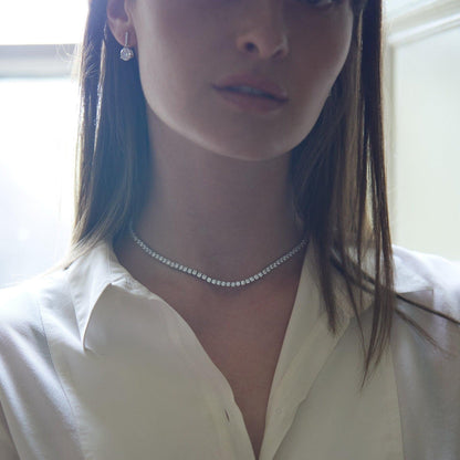 The Silver 'Diamond' Collar