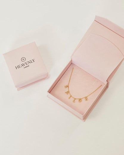 The Bespoke Gold and Diamond Name Necklace